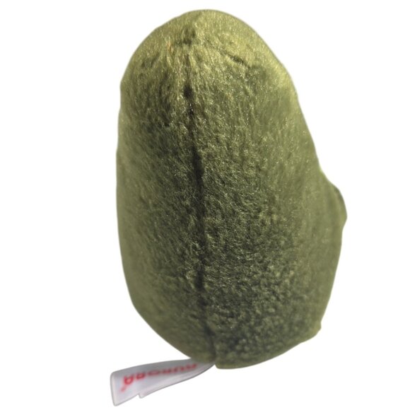 Aurora Smiling Avocado Plush Toy stuffed animal anthropomorphic food vegetable - Picture 2 of 5